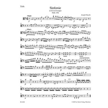 Symphony D major Hob. I:96 "The Miracle" by Haydn Joseph - Salomon Johann Peter - for