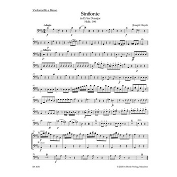 Symphony D major Hob. I:96 "The Miracle" by Haydn Joseph - Salomon Johann Peter - for