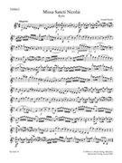 Missa Sancti Nicolai - 1st Violin by Haydn Joseph for VLN1 Part