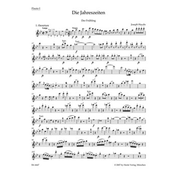 The Seasons Hob. XXI:3 (1799-1801) -Oratorio- by Haydn Joseph for