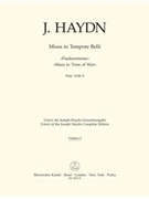 Missa in Tempore Belli Hob.XXII:9 "Mass in Time of War" by Haydn Joseph for