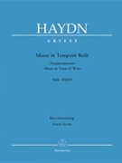 Mass In Time Of War by Haydn Joseph - Moehn Heinz - for SATB