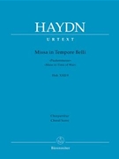 Missa in Tempore Belli Hob.XXII:9 "Mass in Time of War" by Haydn Joseph for SSolo/ASol