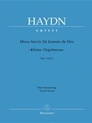 Missa Brevis St Joannis De Deo by Haydn Joseph - Little Organ Mass - for SATB