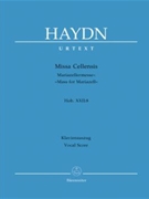 Missa Cellensis Hob.XXII:8 "Mass for Mariazell" by Haydn Joseph - Moehn Heinz - for SSolo/ASol