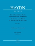 7 Last Words Of Christ by Haydn Joseph - Unverricht Hubert - for SATB