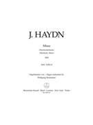 Missa B-flat major Hob.XXII:14 "Harmony Mass" by Haydn Joseph for