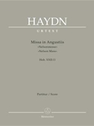 Missa in Angustiis Hob.XXII:11 "Nelson Mass" by Haydn Joseph for SSolo/ASol