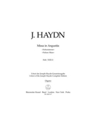 Missa in Angustiis Hob.XXII:11 "Nelson Mass" by Haydn Joseph for
