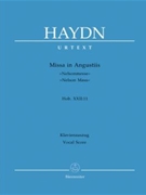 Nelson Mass by Haydn Joseph - Moehn Heinz - for SATB Vocal Score