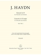 Concerto for Violoncello and Orchestra D major Hob. VIIb:2 by Haydn Joseph for
