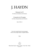 Klavierkonzert D-Dur Hob. XVIII:11 by Haydn Joseph for