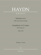 Symphony Nr. 94 G major Hob. I:94 "The Surprise" by Haydn Joseph for 2Fl/2Ob/2b