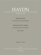 Cello Concerto In C Major HOB VIIb:1 by Haydn for Full Score