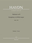 Symphony In B-flat Major Hob. I - 98 by Haydn Joseph for Full Score