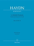 La fedeltÓ premiata Hob. XXVIII:10 -Dramma pastorale giocoso in three acts- by Haydn Joseph for 4SSolo/2TS
