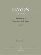 Symphony D major Hob. I:93 by Haydn Joseph for Orch