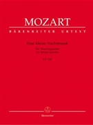 Eine Kleine Nachtmusik K.525 by Mozart Wolfgang Amadeus for Str Quartet
