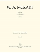 Kyrie D minor K. 341 (368a) by Mozart Wolfgang Amadeus for