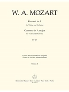Concerto for Violin and Orchestra Nr. 5 A major K. 219 by Mozart Wolfgang Amadeus for