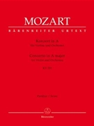 Concerto for Violin and Orchestra Nr. 5 A major K. 219 (Violin concerto) by Mozart Wolfgang Amadeus for V-Solo/2Ob