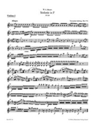 Symphony Nr. 18 F major K. 130 by Mozart Wolfgang Amadeus for