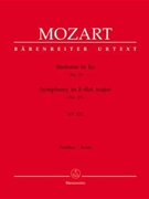 Symphony Nr. 19 E-flat major K. 132 by Mozart Wolfgang Amadeus for 2Ob/4Hn/St