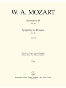Symphony Nr. 20 D major K. 133 by Mozart Wolfgang Amadeus for