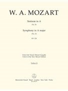 Symphony Nr. 21 A major K. 134 by Mozart Wolfgang Amadeus for