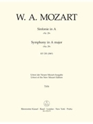 Symphony Nr. 29 A major K. 201(186a) by Mozart Wolfgang Amadeus for