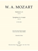 Symphony Nr. 29 A major K. 201(186a) by Mozart Wolfgang Amadeus for