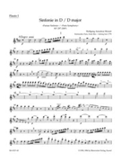 Symphony Nr. 31 D major K. 297 (300a) "Paris Symphony" by Mozart Wolfgang Amadeus for