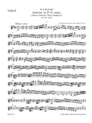 Symphony Nr. 31 D major K. 297 (300a) "Paris Symphony" by Mozart Wolfgang Amadeus for