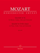Quartet for Piano Violin Viola and Violoncello K. 493 by Mozart Wolfgang Amadeus for Piano/V/Va