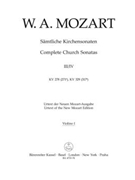 Complete Church Sonatas Volume 3/4 -Two Sonatas for Organ and Orchestra by Mozart Wolfgang Amadeus for