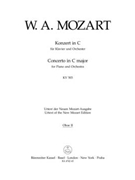 Concerto for Piano and Orchestra Nr. 25 C major K. 503 by Mozart Wolfgang Amadeus for