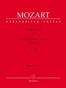 Symphony Nr. 22 C major K. 162 by Mozart Wolfgang Amadeus for 2Ob/2Hn/2T