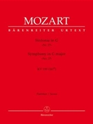 Symphony Nr. 27 G major K. 199 (161b) by Mozart Wolfgang Amadeus for 2Fl/2Hn/2V