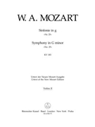 Symphony Nr. 25 G minor K. 183 (K.6: 173 dB) by Mozart Wolfgang Amadeus for