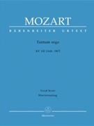 Tantum Ergo K142 by Mozart Wolfgang Amadeus - Kohs Andreas - for SATB