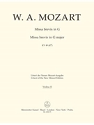 Missa brevis G major K. 49 (47d) by Mozart Wolfgang Amadeus for