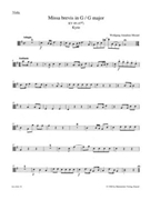 Missa brevis G major K. 49 (47d) by Mozart Wolfgang Amadeus for
