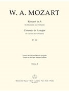 Concerto for Clarinet and Orchestra A major K. 622 by Mozart Wolfgang Amadeus for