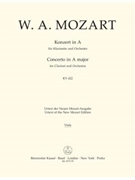 Concerto for Clarinet and Orchestra A major K. 622 by Mozart Wolfgang Amadeus for