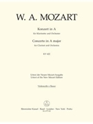 Concerto for Clarinet and Orchestra A major K. 622 by Mozart Wolfgang Amadeus for