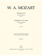 Symphony Nr. 35 D major K. 385 "Haffner Symphony" by Mozart Wolfgang Amadeus for