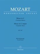 Missa C major K. 167 "Trinitatis Mass" by Mozart Wolfgang Amadeus - Focke Martin - for Mixed Choir