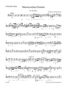 Misericordias Domini K. 222 (205a) by Mozart Wolfgang Amadeus for
