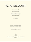 Concerto for Flute and Orchestra D Major K 314 (285d) by Mozart Wolfgang Amadeus for Wind Set - Part