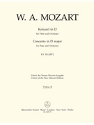 Concerto for Flute and Orchestra D major K 314 (285d) by Mozart Wolfgang Amadeus for Violin 2 Part